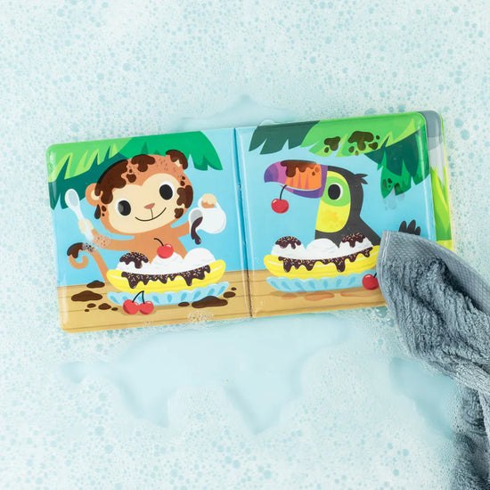 Libro Indestructible  " Bath Book - Messy Jungle "