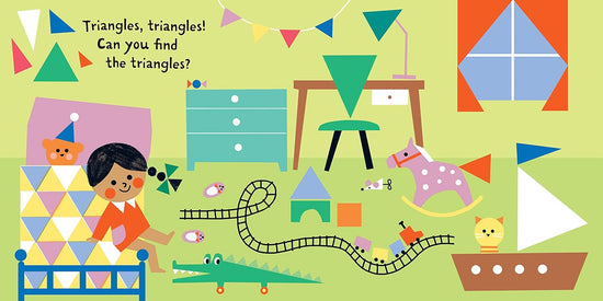 Libro Indestructible "baby find the shapes"